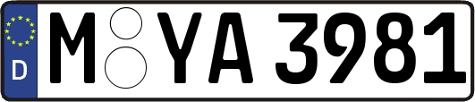 M-YA3981