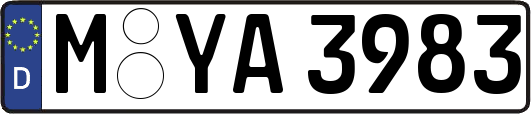 M-YA3983
