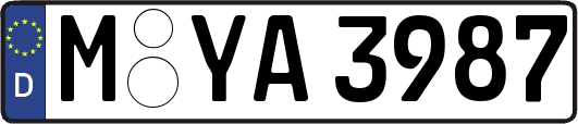 M-YA3987