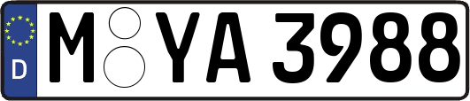 M-YA3988