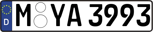 M-YA3993