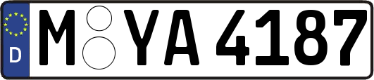 M-YA4187