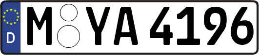 M-YA4196