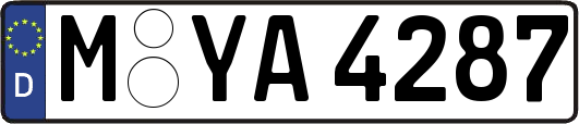 M-YA4287