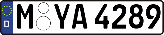 M-YA4289