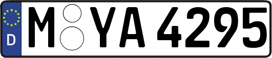 M-YA4295
