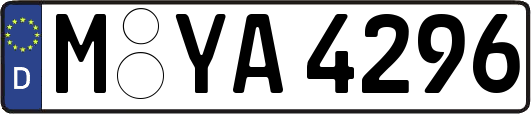 M-YA4296