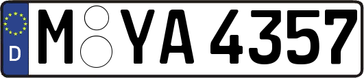 M-YA4357