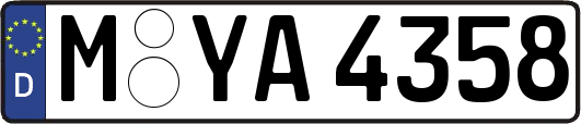 M-YA4358