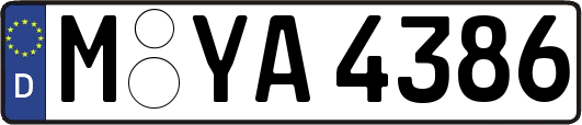 M-YA4386
