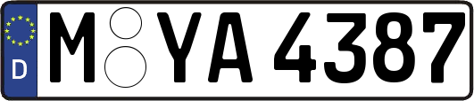 M-YA4387