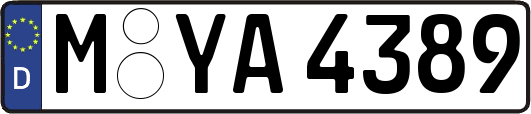 M-YA4389