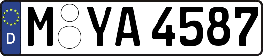 M-YA4587
