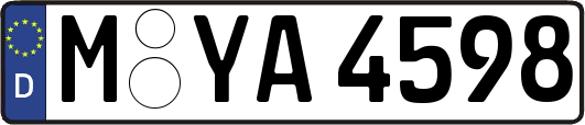 M-YA4598