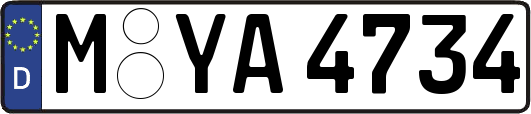 M-YA4734