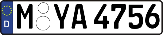 M-YA4756