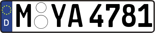 M-YA4781