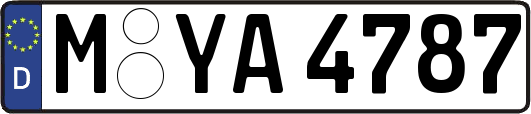 M-YA4787