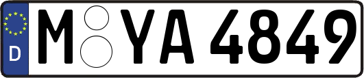 M-YA4849