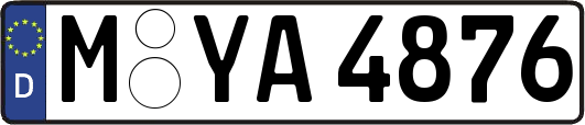 M-YA4876