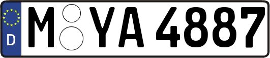 M-YA4887