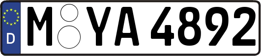 M-YA4892