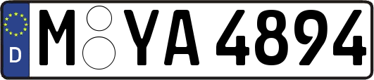 M-YA4894