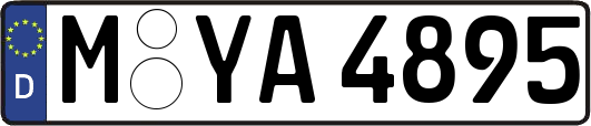 M-YA4895