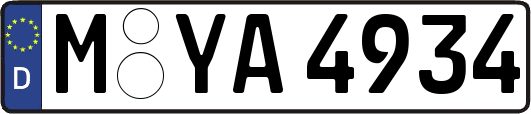 M-YA4934