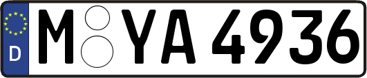 M-YA4936