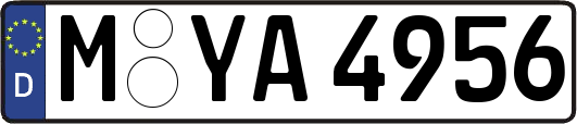 M-YA4956