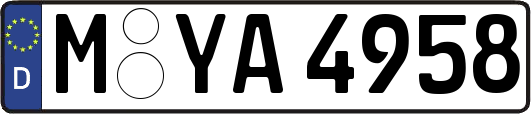 M-YA4958