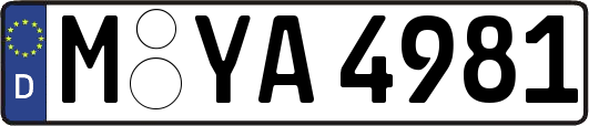 M-YA4981