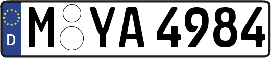 M-YA4984