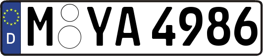 M-YA4986