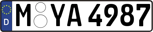 M-YA4987