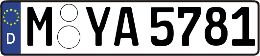 M-YA5781