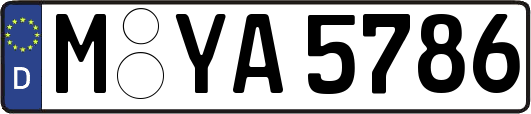 M-YA5786
