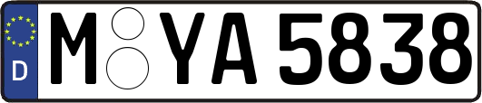 M-YA5838