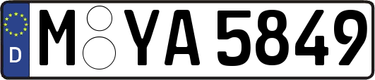 M-YA5849