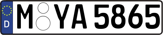 M-YA5865