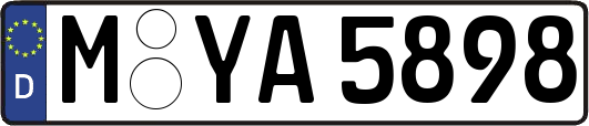 M-YA5898