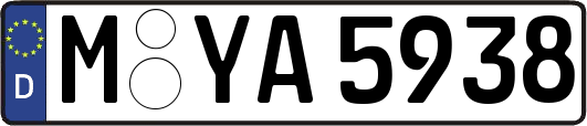 M-YA5938