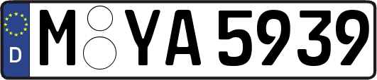 M-YA5939
