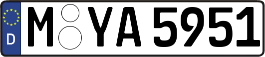M-YA5951