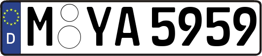 M-YA5959