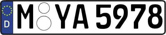 M-YA5978