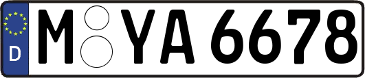 M-YA6678