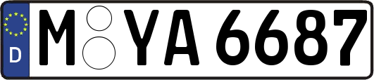 M-YA6687