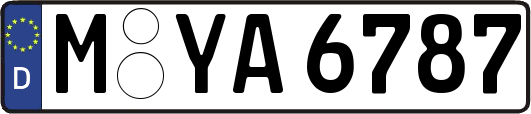 M-YA6787